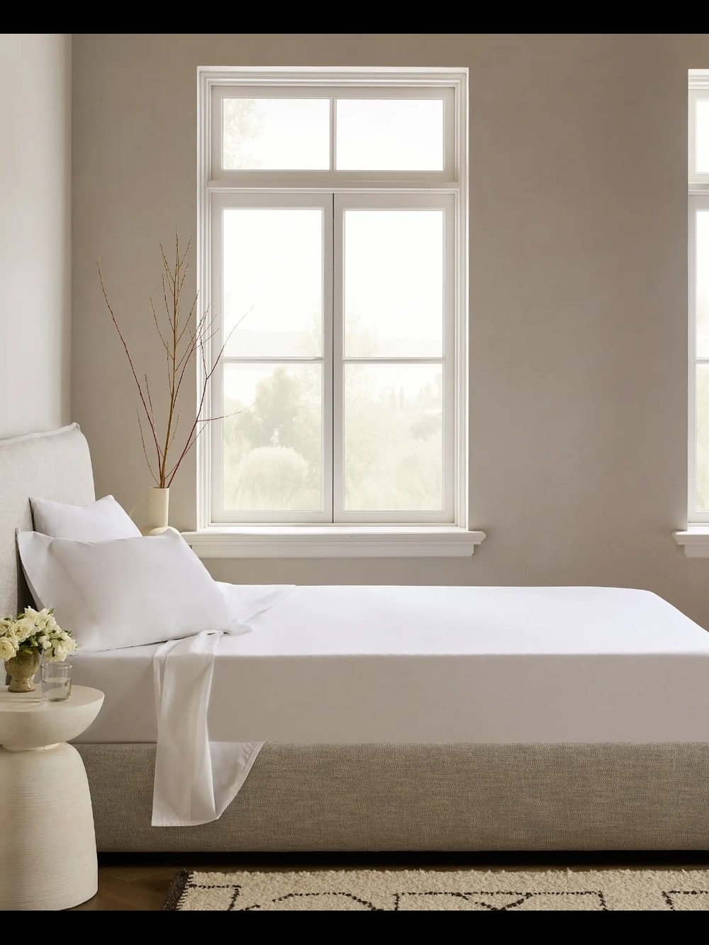 New Quince 100% Cotton Queen Sheet Set (4 Piece)